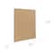 Head West Bronze Distressed 30.5" x 36.5" Framed Beveled Accent Vanity Mirror